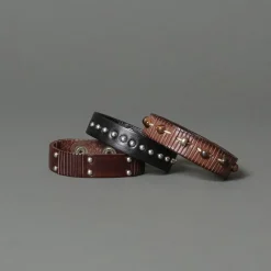 Alberto Luti Beads Mid-Brown Discount