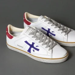 Premiata Steven 5772 White/Red Best Sale